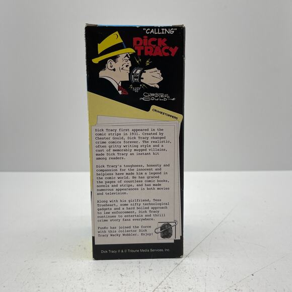 Dick Tracy Funko Wacky Wobble " Calling Dick Tracy" Figure Collectible - Picture 3 of 13